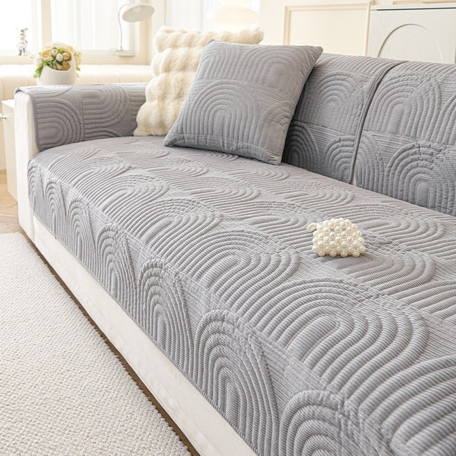 사계절 공용 코르덴 미끄럼 방지 쇼파패드 2 3 4 5인용