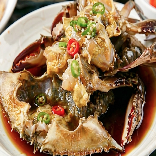 [수율깡패!] 명인비법 프리미엄 국내산 간장게장, 1박스, 2kg