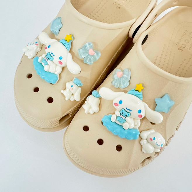 마제클로 시나몬롤 파츠 세트 신발꾸미기 10pcs