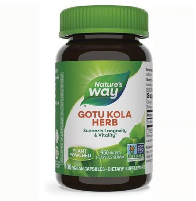 네이쳐스웨이 고투 쿨라 허브 950mg 베지테리안 캡슐, 100정, 1개