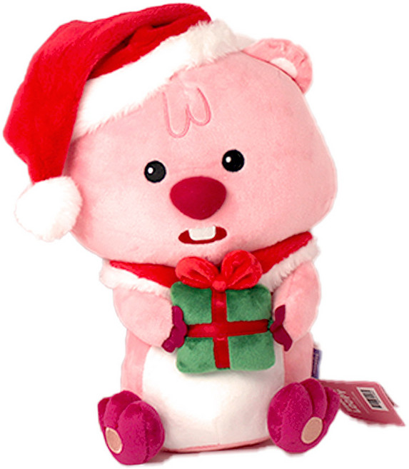 [아이코닉스] 잔망루피 봉제인형 크리스마스 선물 30cm, 1개, 혼합색상