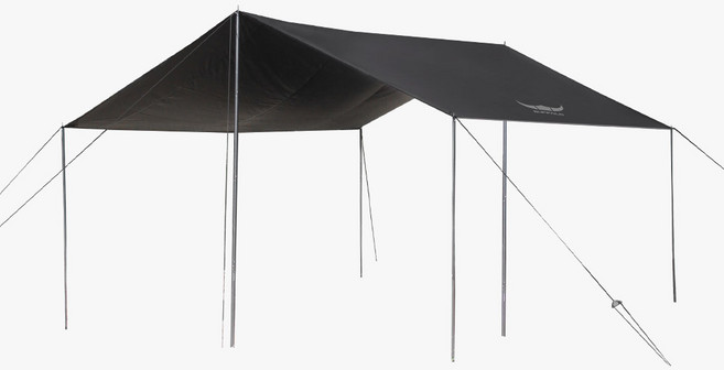 버팔로 와이드 사각타프 블랙코팅 특대형 디클레이타프, 디클레이 사각타프