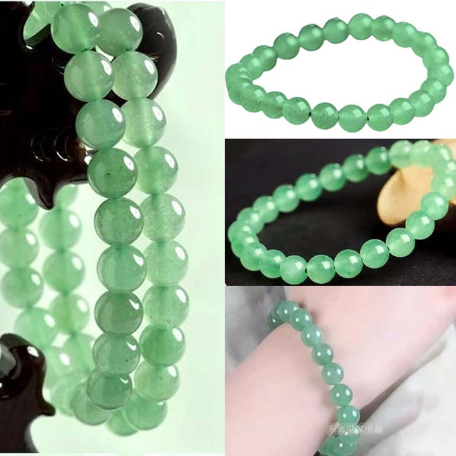 천연 옥팔찌 옥구슬 비취 구슬옥