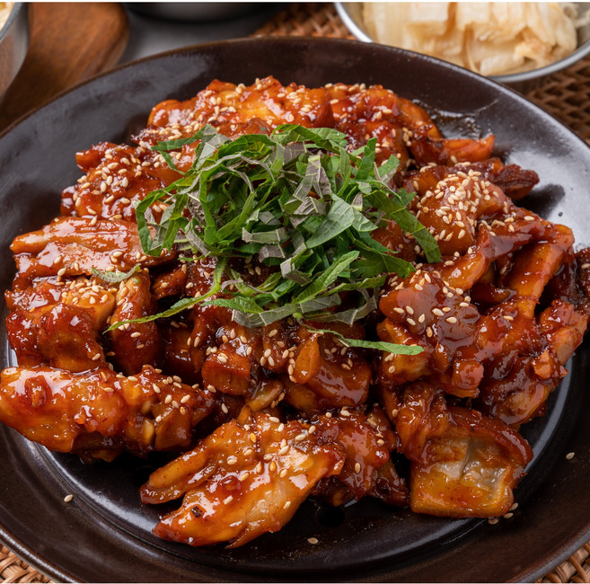 대한우리 국내산 슬라이스 매운 불족발, 3개, 350g