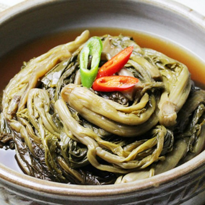 여수 갓피클 갓장아찌 3kg 돌산갓피클 돌산 갓김치 종말이 곽진영, 1개