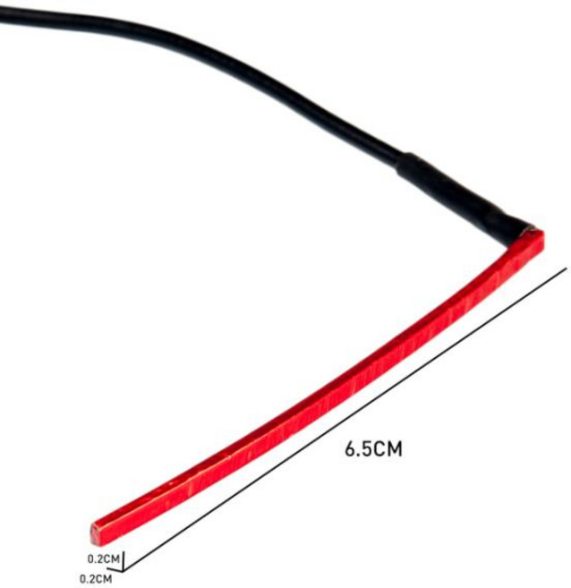 부드러운 피에조 브릿지 안장 로드 고감도 언더 패시브 픽업 기타 우쿨렐레 베이스 바이올린 첼로 ETC 1PC, 1개