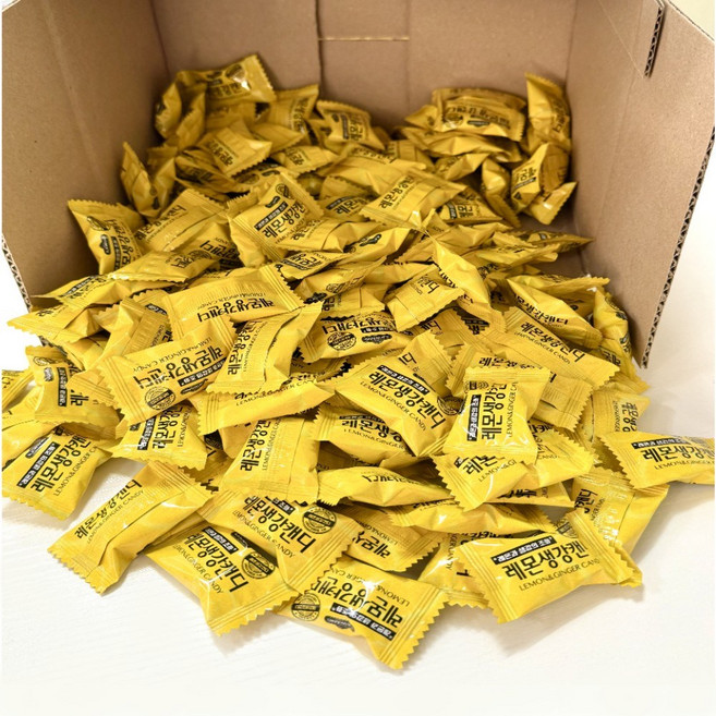 [일광제과] 레몬생강 캔디, 4g, 110개