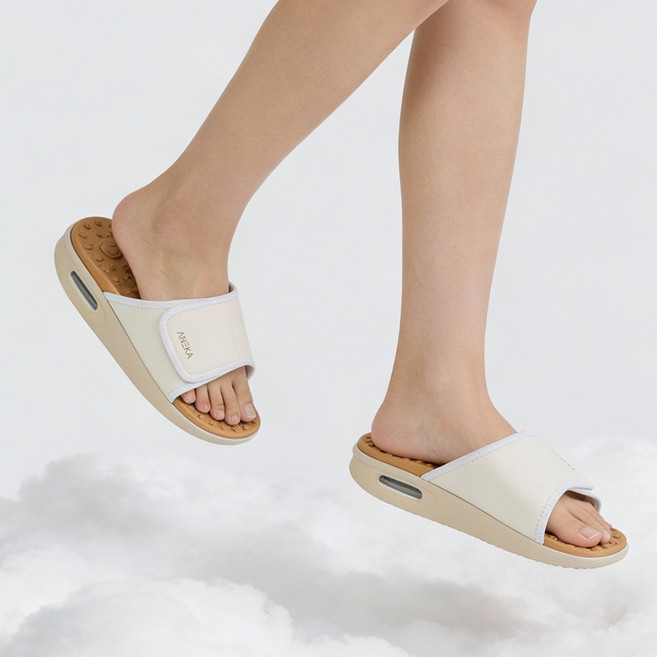 아네카 디톡슈텝 사무실 아치 에어 지압 슬리퍼