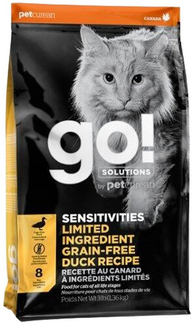 고 GO 센스티비티+샤인LID 덕(오리) 캣 1.36kg - 전연령용, 오리, 1개