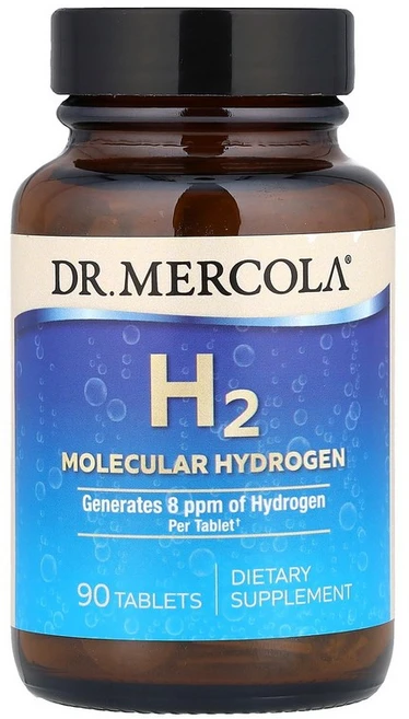 닥터 머콜라 Dr. Mercola H2 수소 분자 90정1정당 80mg138522원산지:기타, 1개 - 쿠팡
