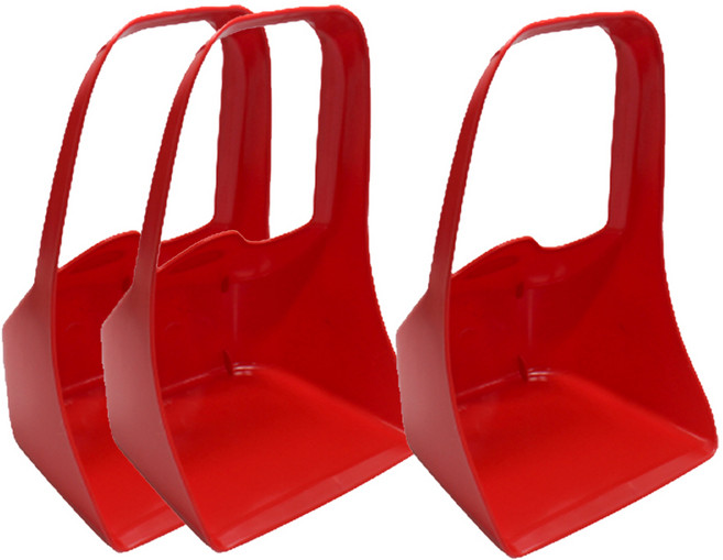 월드크린 제롬이 쓰레받기, 3개, 혼합색상