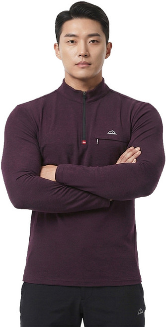 마운티스트 드라이 소프트 긴팔 집업 티셔츠 (남) 봄가을초겨울 따뜻한 부드러운