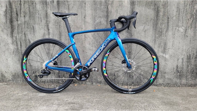 KREXplus U3 碳纖維公路車 Shimano 105 12速電變整套 KREX CD5 碳纖維輪組, 1個, U3 碳纖維公路車車架組