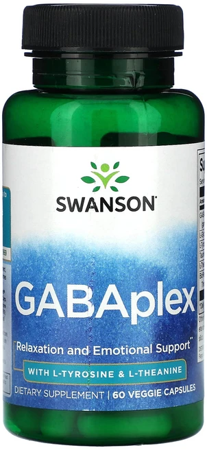 Swanson GABAplex l-티로신 및 l-테아닌 베지 캡슐 60정, SwansonGABAplexl-티로신및l-테아닌베지캡, 1개 - 쿠팡