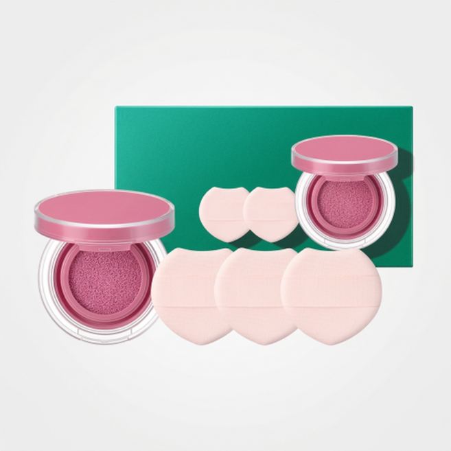 정샘물 아티스트 쿠션 블러쉬, 1개, [블러쉬퍼프2P 증정기획] 블루밍팬지