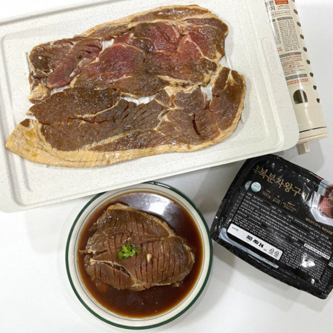 명인 복분자 돼지 왕구이 500g, 1개, 단품