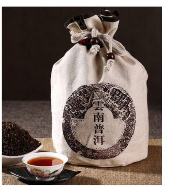 윈난 보이차 숙차 맹해 노반장 궁정 향기 노차두 1000g, 1개입, 1kg, 1개