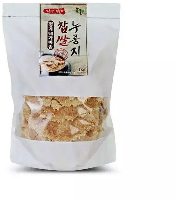 안성들풀 네 가마솥 찹쌀누룽지 1kg 선물 돌잔치 건강차 티백 어버이 날 답례품, 1개