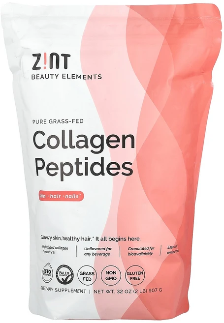 Zint 순수 목초 사육 콜라겐 펩타이드 무맛 팩형 907g(32oz) Zint (진트), 907g, 1개 - 쿠팡