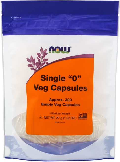 나우푸드 싱글 "0" 엠티 베지 캡슐, 1개, 29g - 쿠팡