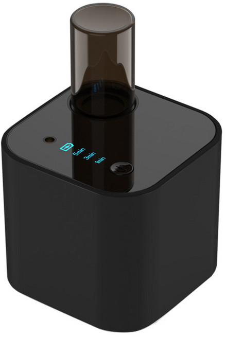 無水冷噴霧化香氛機 微孔霧化 三檔調節 擴香機精油, 黑色, 黑色