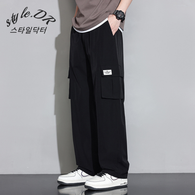 스타일닥터 남자 바지 여름 바지 냉감 바지 급속 건조 남성 아웃도어 트레이닝 작업복