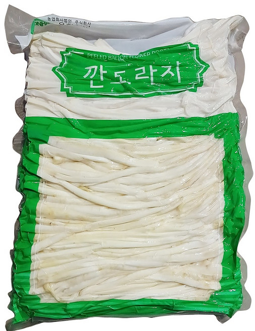 운학무역 운학 채가 긴 특품 찹도라지 2Kg 채도라지 정과 깐도라지 이강산닷컴, 3개