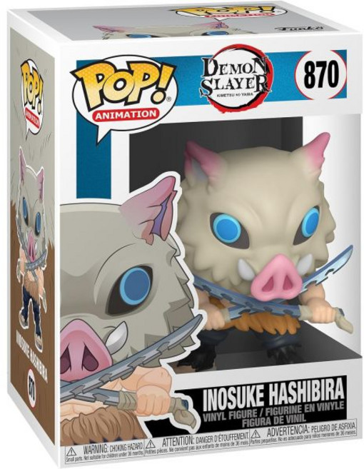펀코팝 하시비라 이노스케 피규어 귀멸의칼날, Inosuke Hashibira, 1개