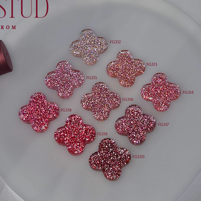 프롬더네일 크림슨스터드 반사 글리터젤, 1개, 10g, FG315