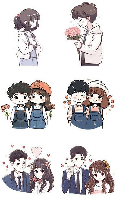 HAN&YI 情侶款彩色紋身貼 小清新風格 遮瑕手臂貼紙, 1個, 彩色非草本11*18cm【1張】,CC-070朝朝暮暮【1張】