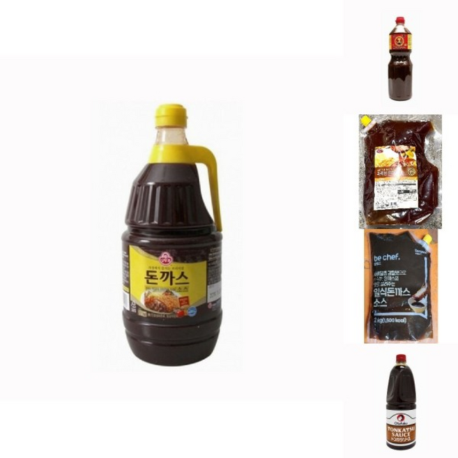 ()오뚜기 돈까스 소스 2.1키로/옛날/경양식/돈가스/업소용/대용량/가정식/쏘스/급식용/식당용/옛날식, 1개, 2.1kg