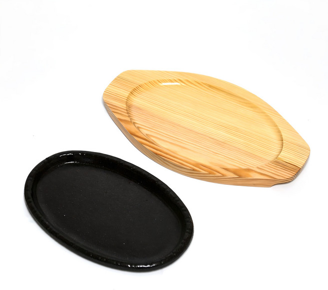 주방애몰 맥반석 타원 스테이크 점타원 콘치즈팬 고기 생선 볶음 요리 안주 철판 주물 주물팬 업소 목판포함