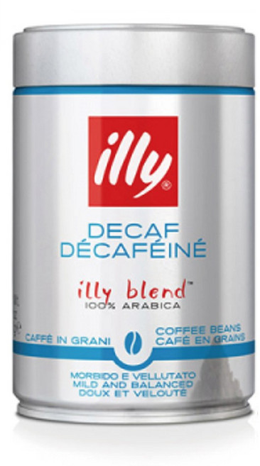 illy 阿拉比卡 低咖啡因 咖啡豆 250g, 1個