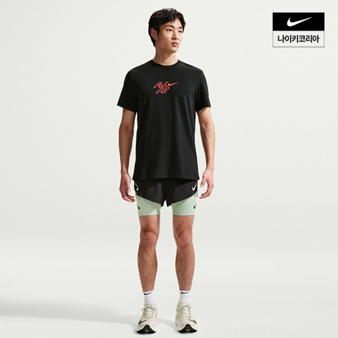 나이키 러닝 반팔티 드라이핏 에어로스위프트 티