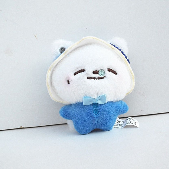 DREAMIEZ 娃娃鑰匙扣 掛件, 1個, NCT鼻涕李帝努瞇眼鑰匙扣