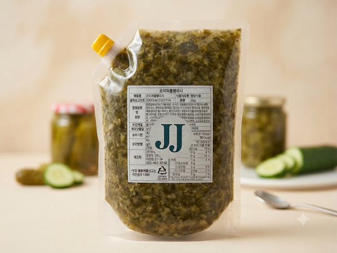 렐리쉬 오이피클(다진피클) 절임 2kg, 1개