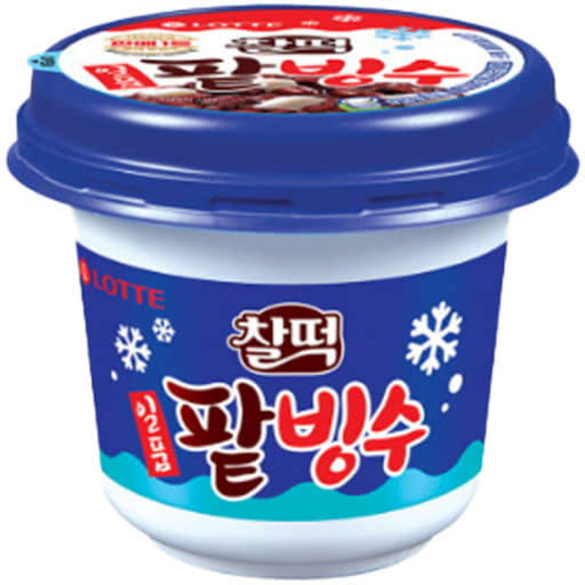 일품 찰떡팥빙수, 12개, 230ml