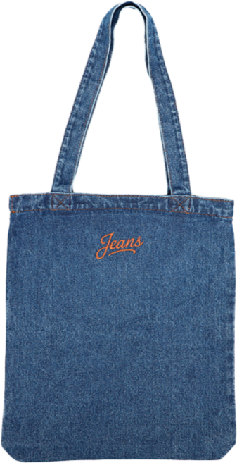 리틀데이지 자수 데님 숄더백 2종