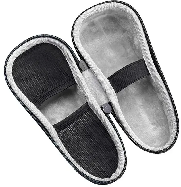 ZOPRORE 하드 EVA 휴대용 케이스 Xiaomi 호환 S500 면도기 및 액세서리 여행용 가방 보관 팩 박스 커버 파, 01 검정색