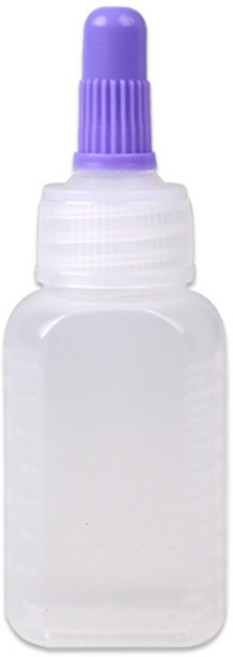 신영 pe 긴마개 투약병 12cc (보라색) 100개, 1박스, 해호