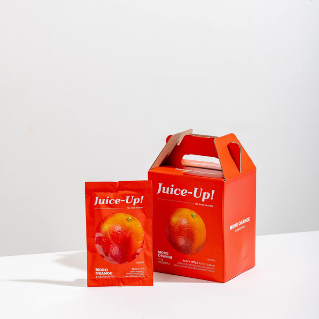 [약국판매]주스업 프리미엄 유산균 모로오렌지즙 모로오렌지주스, 80ml, 10개