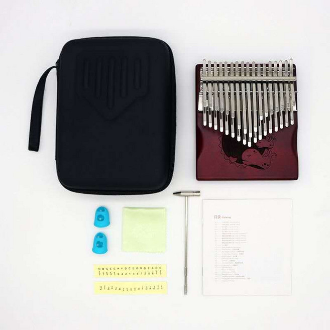 소소 칼림바 34키 전용 시드칼림바 하드케이스+구성품세트, 1개