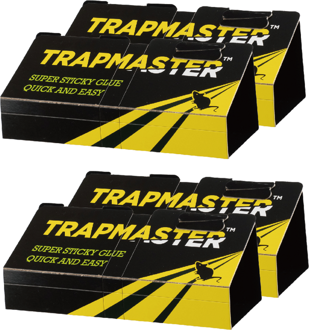 트랩마스터 초강력 끈끈이 마우스트랩 쥐끈끈이 쥐덫 쥐트랩, 2개, 2개입