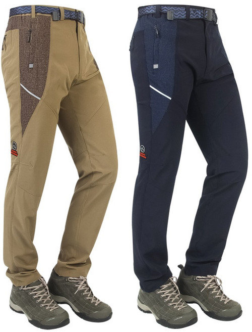 KAL 남성 봄여름 에센트 배색 아웃도어 등산복 작업복 바지 CSKB-01