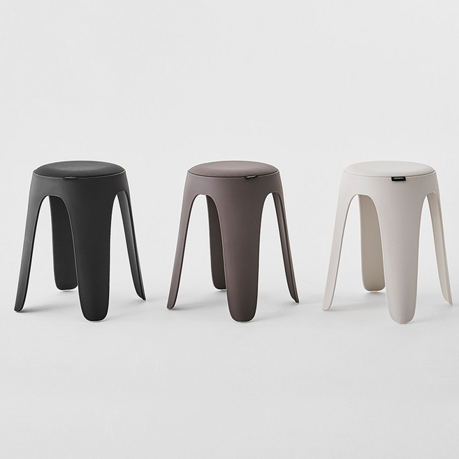 한샘 PP 디자인 스툴, 1개, 미드도프