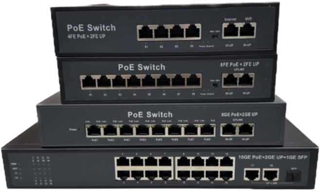 POE網路交換器 4路PoE 2路網孔 千兆 60W, 1個, 4路PoE+2路網孔 千兆 60W