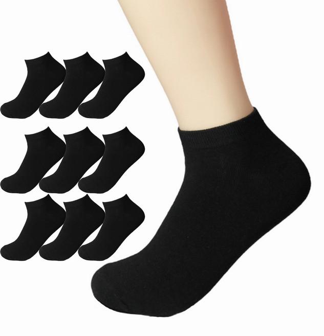 양말삭스 여성용 스니커즈 발목양말 10켤레 세트