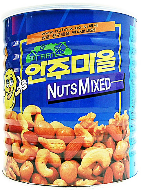 안주마을 너트믹스 1500g 안주 견과류 믹스넛, 1개
