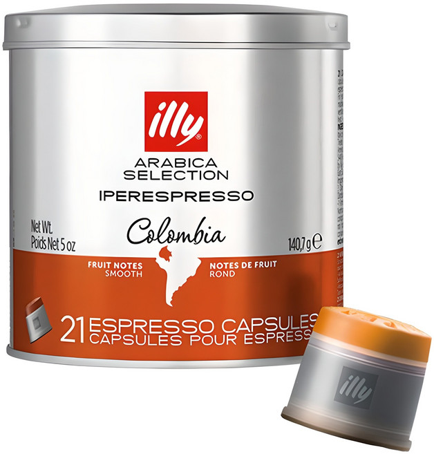 일리 아라비카 셀렉션 콜롬비아 캡슐커피, 6.7g, 21개입, 1개
