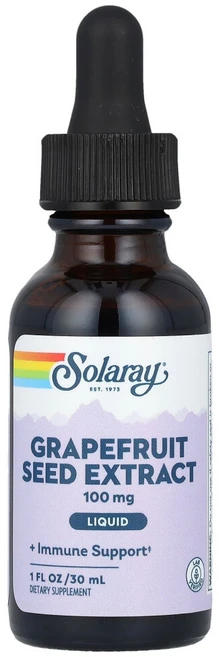 솔라레이 자몽씨추출물 100mg 30ml(1fl oz), 1개, 30ml - 쿠팡